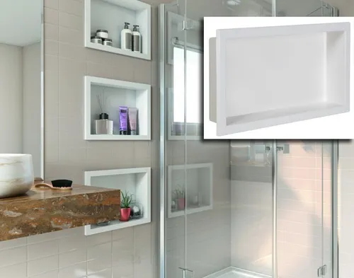 cómo decorar un baño pequeño sin armario