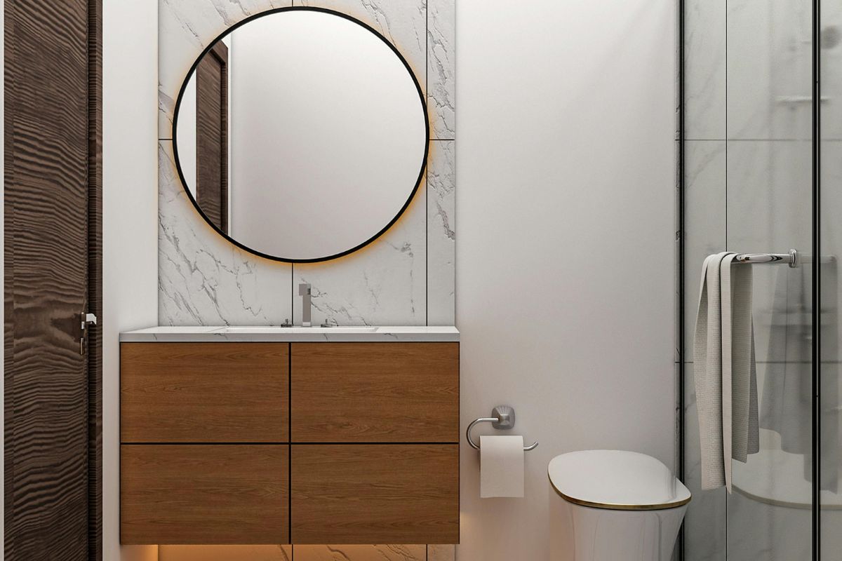 Como Decorar Banheiro Gastando Pouco: Ideias Criativas Para Espaços Pequenos como decorar banheiro gastando pouco