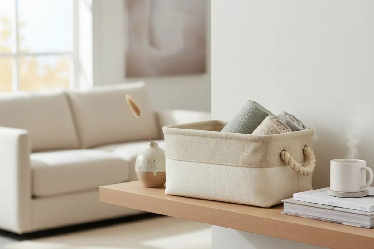 Como Manter a Casa Organizada Sem Esforço Diário (Mesmo com Pouco Espaço)