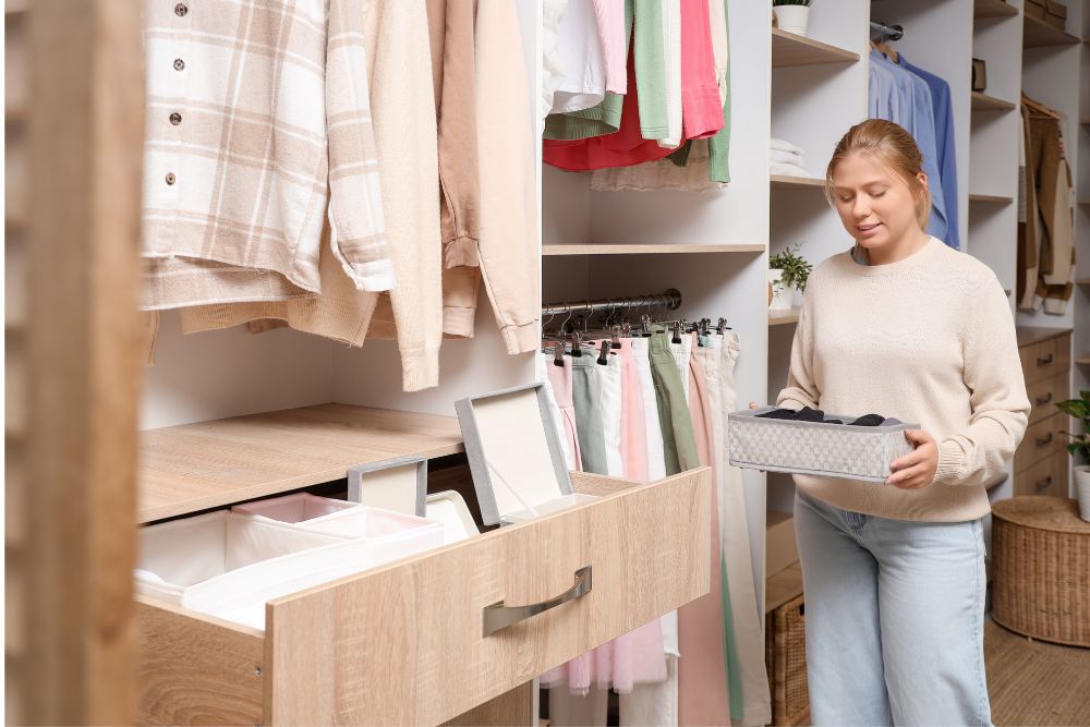Como Organizar um Guarda-Roupa Pequeno e Aproveitar Cada Espaço guarda-roupa pequeno